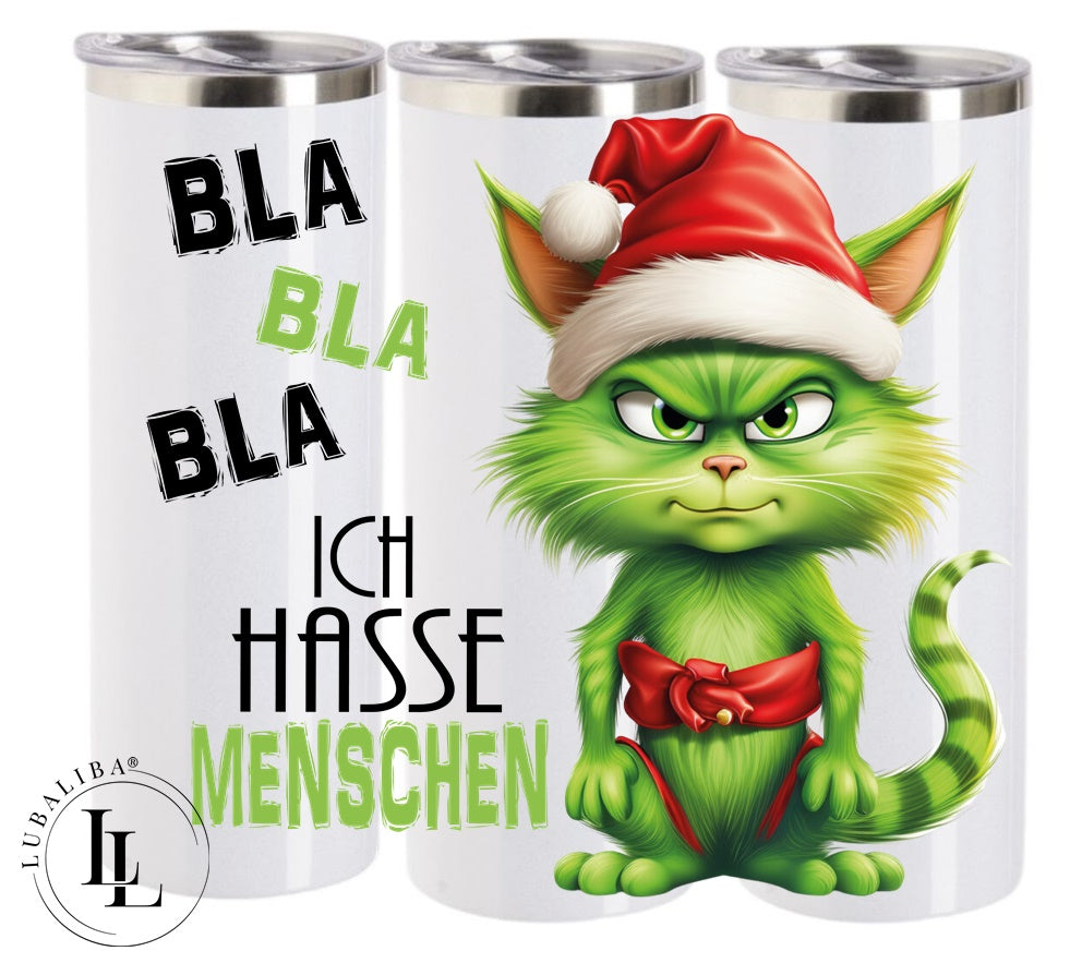 TUMBLER "Chat Vert" Motif: WTD